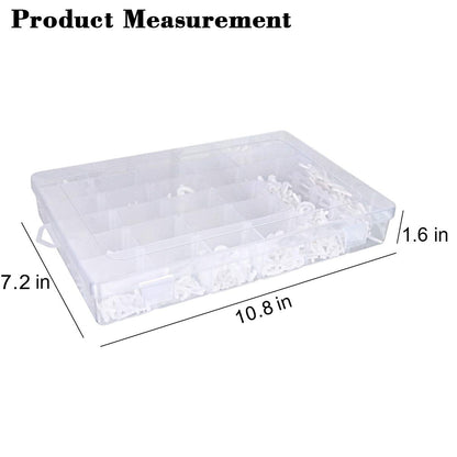 Letter Board Letters,645 PRE-Cut Characters (3/4 and 1 Inch,White) With Sorting Tray