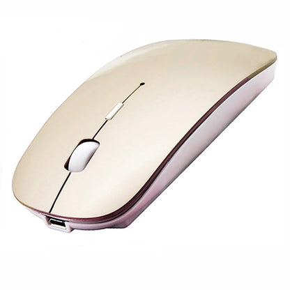 Bluetooth Wireless Mouse for Laptop mac MacBook ipad MacBook air MacBook pro pc Desktop Computer Windows Chromebook Notebook (Silver)