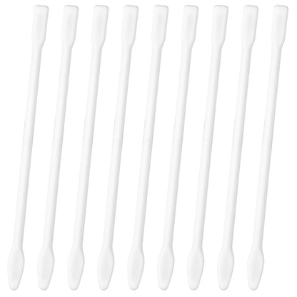 Gartful 9PCS Large Silicone Stir Sticks, Reusable Epoxy Resin Mixing Sticks, Non-Stick Craft Stirring Rods for Paint Mixing, Glitter Tumblers, Liquid Art Supplies, DIY Crafts Tools, White