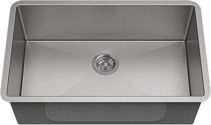 Hydro Master Kitchen Sink Basket Strainer Standard Drains, Stainless Steel