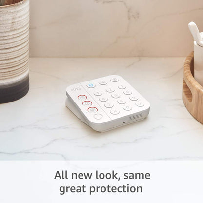 Ring Alarm 5-Piece Kit – Wireless Smart Home Security System | Expandable | Easy Setup | Mobile App Control | 24/7 Professional Monitoring | Alexa Compatible