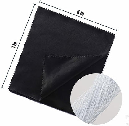 12 Pack Microfiber Cleaning Cloths Color Glasses Cloth Lens Wipes Cloth