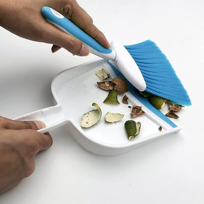 Small Broom and Dustpan Set, Small Dustpan and Brush Set, Mini Dust pan and