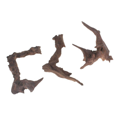 EmoursTM Aquarium Sinkable Driftwood Fish Tank Decoration (S/M-3 Pack)