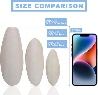Jmxu's 5"-5.5" Bird Cuttlebone for Parakeets, Cuddle Bone with Metal Holder, Cuttlefish Bone for Sharp Beaks, Natural Birds Calcium for Parrots Cockatiels Budgie, 12Pcs
