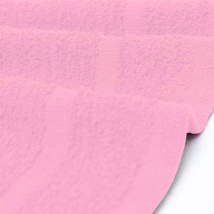 Avalon Towels Cotton Washcloths 24-Pack – 12 x 12 Inch Pink Super Soft &
