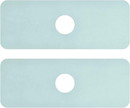 Kitchen Sink Splash Guard 2 PCS 14.7 Inch Sink Faucet Mat Splash Guard