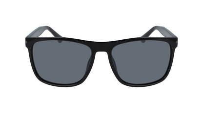 Columbia unisex adult Boulder Ridge Sunglasses, Black/Smoke Polarized, 57 mm US