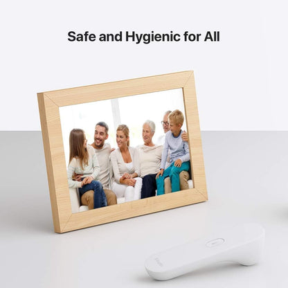 iHealth No-Touch Forehead Thermometer for Adults, Kids, Babies - FSA HSA Eligible, 3 Ultra-Sensitive Sensors, Quiet Vibration Feedback, Digital Large LED Digits, Easy to Use for Home & Nurses, PT3