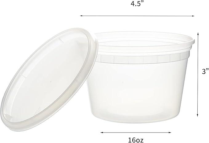 Plastic Deli Food Storage Containers