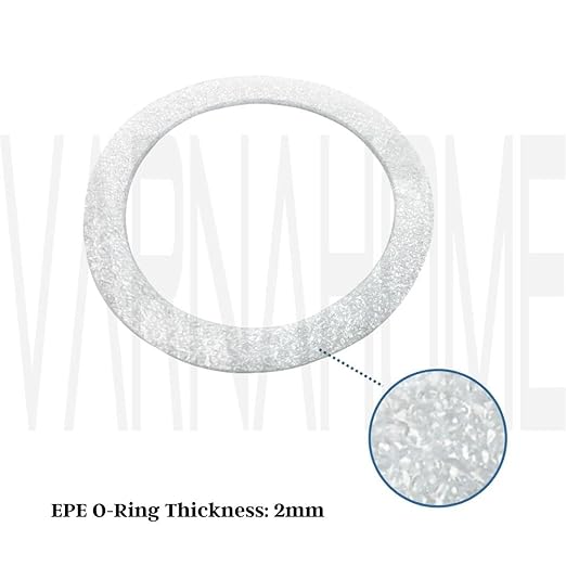 O-Ring Strainer Gasket Set, 2 EPE O-Ring Gasket, 1 Rubber Seal Ring and 1 Paper