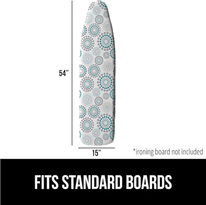 GORILLA GRIP The Original Ironing Board Cover and Pad, Silicone Coating