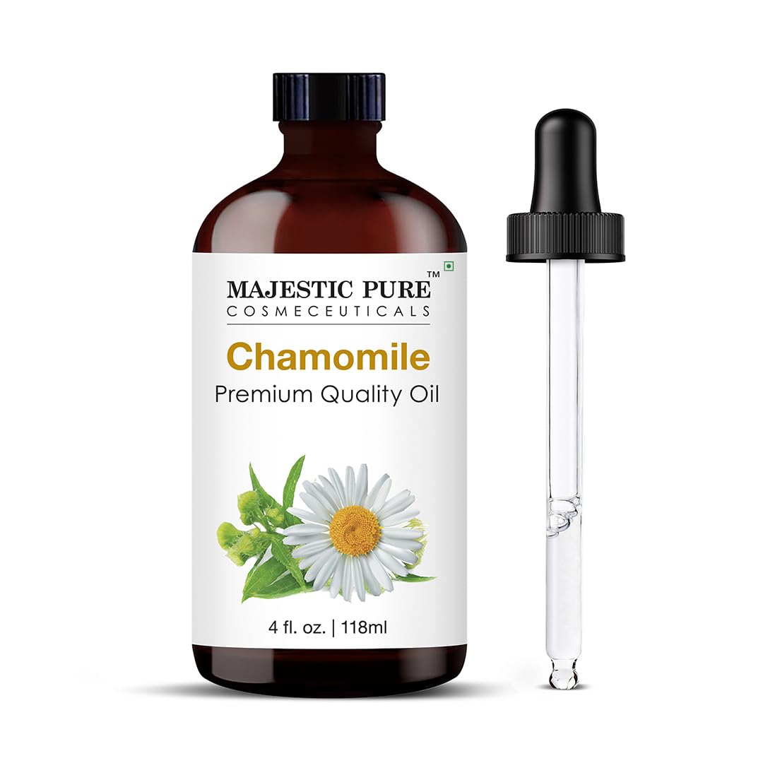 Majestic Pure Lavender Essential Oil with Glass Dropper - Huge 4 Fl Oz - 100% Pure and Natural Lavender Oil - Premium Grade Essential Oils for Diffuser, Aromatherapy, Soap and Candle Making