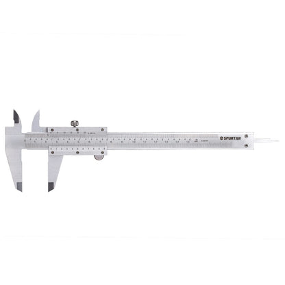 Spurtar Vernier Caliper Measuring Tool 6", 0-6Inch/0-150mm Manual Non Digital Calipers, 0.001"/0.02mm High Precision Durable Micrometer
