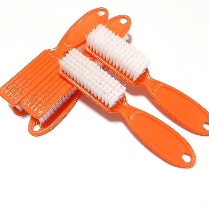 6Pcs Nail Brush for Cleaning Fingernails, Handle Grip Cleaning Brush for Nail
