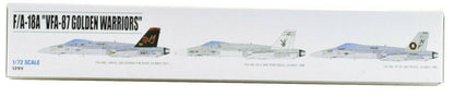 Premium Hobbies F/A-18 VFA-87 Golden Warriors 1:72 Scale Plastic Model Airplane Kit 129V