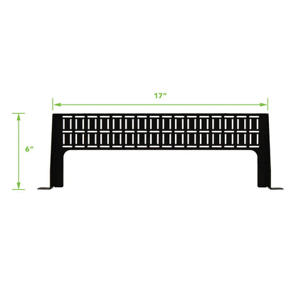 NavePoint 1U Cantilever 19 Inch Cable Lacing Shelf Cable Management 6 Inch Depth New