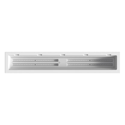 Mayne Fairfield 5ft Window Box, Self Watering Flower Box with Double Wall Design, All Season Fade Resistant Outdoor Window Planter With Steel Mounting Bracket, White