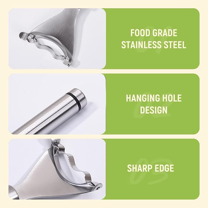 2026 Upgraded Corn Peeler, Stainless Steel Corn Cob Stripper Tool Corn Thresher from the Cob, Fast Corn Cob Separator (4 PCS)