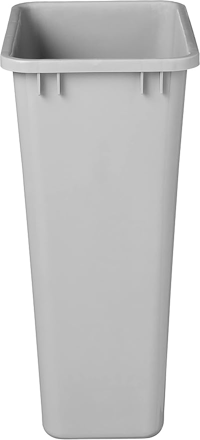 Hardware Resources Gray 50 Quart Plastic Waste Container