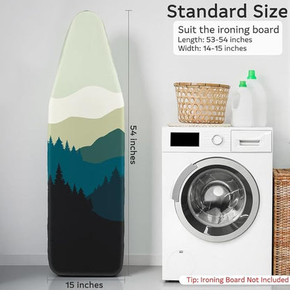 FIOBEE Ironing Board Cover and Pad Extra Thick Iron Board Pad