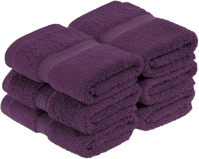 Superior Solid Egyptian Cotton Face Towel Set