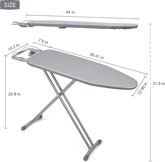 Duwee 12"x36" Ironing Board
