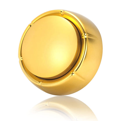 Jusocc Gold Recordable Button - Easy 30 Sec Talking Button Easy Button Answer Buzzers Custom Sound Button for Dogs Training Classroom Study Office Home Game