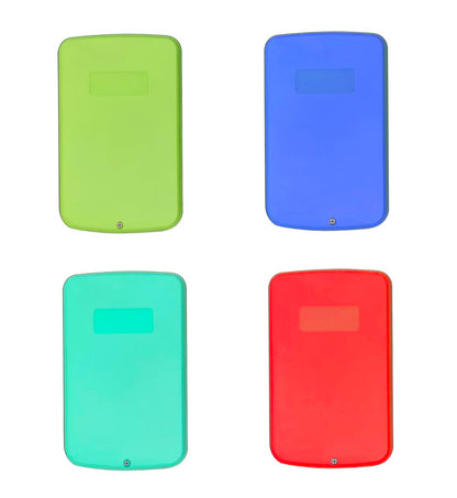 Basic Calculator 8 Digit Silicone Button Desktop Calculator (4 Colors, Set of 8) (B, Pack of 8)