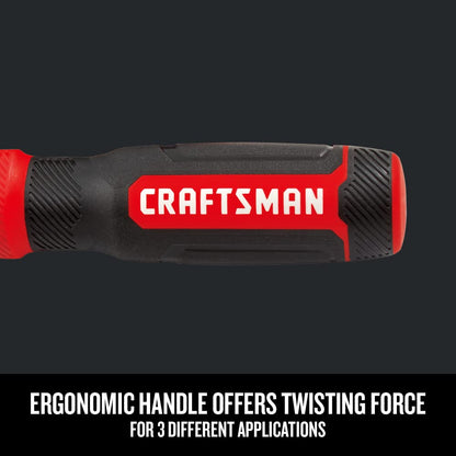 CRAFTSMAN Ratcheting Screwdriver, Multibit Set, 26-Piece (CMHT68001)