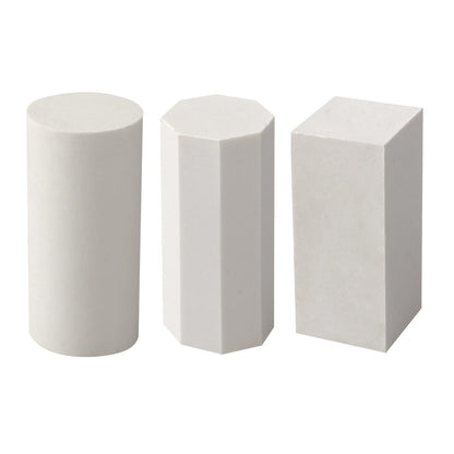 3D Gypsum Geometry Sketch Drawing Model Mini Art Crafts Geometry Mold 10 Pcs Resin Shapes Sketch Basic Form Learning Tools Home Decor Drawing Practice Sculpture Props, 1.2 Inch to 2 Inch