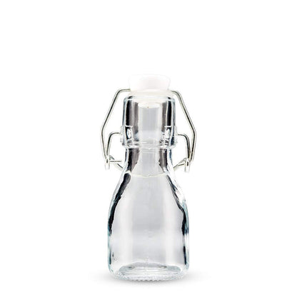 WEDDINGSTAR Mini Swing Top Glass Bottle - 2 1/2oz (70ml) (6)