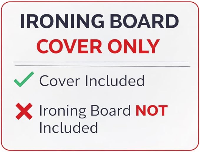 TIVIT Ironing Board Cover 16 x 55” – Made in Italy, Alumitek PRO Heat-Reflective