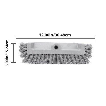 SPARTA 40422EC26 Floor Scrub Brush Head, Dual Surface Plastic Block