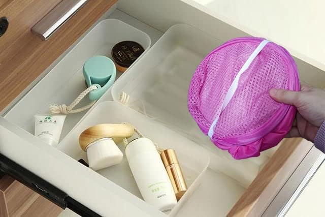 Pop Up Laundry Hamper, Portable Mesh Laundry Basket, Collapsible Clothes