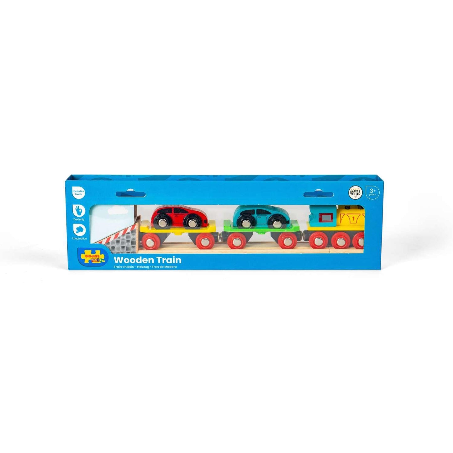 Bigjigs Rail Wooden Car Loader - Other Major Rail Brands are Compatible