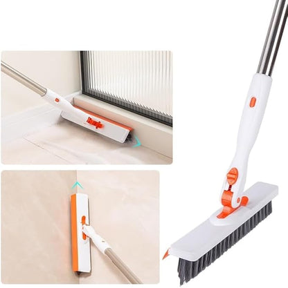 53''Grout Cleaning Brush with Long Handle, Grout Cleaner Brush
