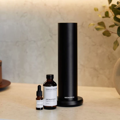 AromaTech The Hotel Aroma Essential Oil Blend: Luxury Hotel Inspired Aromatherapy with Lemon, Lavender, Peach & Pine for Ultrasonic Diffusers & Nebulizers - 0.3 fl oz, 10 mL
