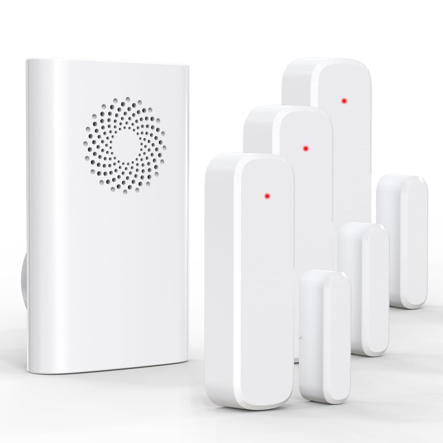 Wireless Door Sensor Chime, Door Open Alarm When Entry Business/Office/Store (500ft Range 51 Ringer Adjustable Volume) Home Alert Bell for Kid/Toddler Safety