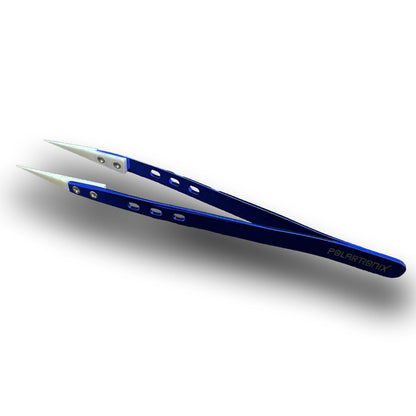Ceramic Precision Tweezers – ESD Safe Anti-Static, Ultra Sharp Tip for Micro Soldering, Electronics Repair, Jewelry & Hobby Work