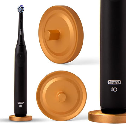 Gold Oral-B Compatible Electric Toothbrush Holder