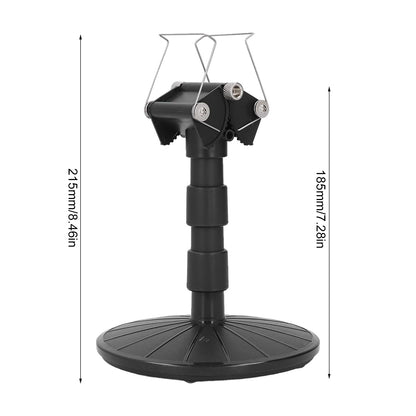 Luatoxry Model Painting Stand, Adjustable Spray Work Painting Stand Set, Rotatable Spray Paint Stands Base, ABS Car Model Paint Stands for DIY Cars, Tanks and Airplanes, 8.46in