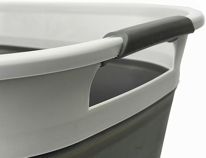 SAMMART 40L Collapsible Plastic Laundry Basket