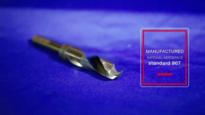 Drill America - DWDCO1-1/8 1-1/8" Reduced Shank Cobalt Drill Bit with 1/2" Shank, DWDCO Series