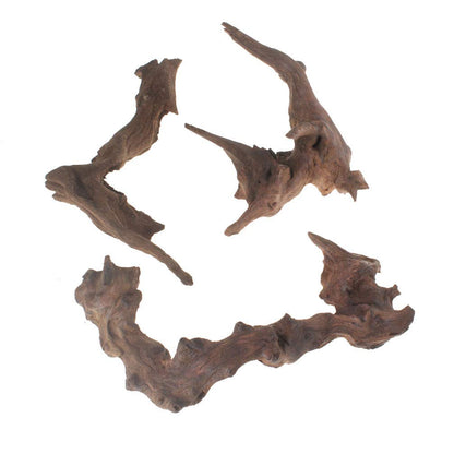 EmoursTM Aquarium Sinkable Driftwood Fish Tank Decoration (S/M-3 Pack)