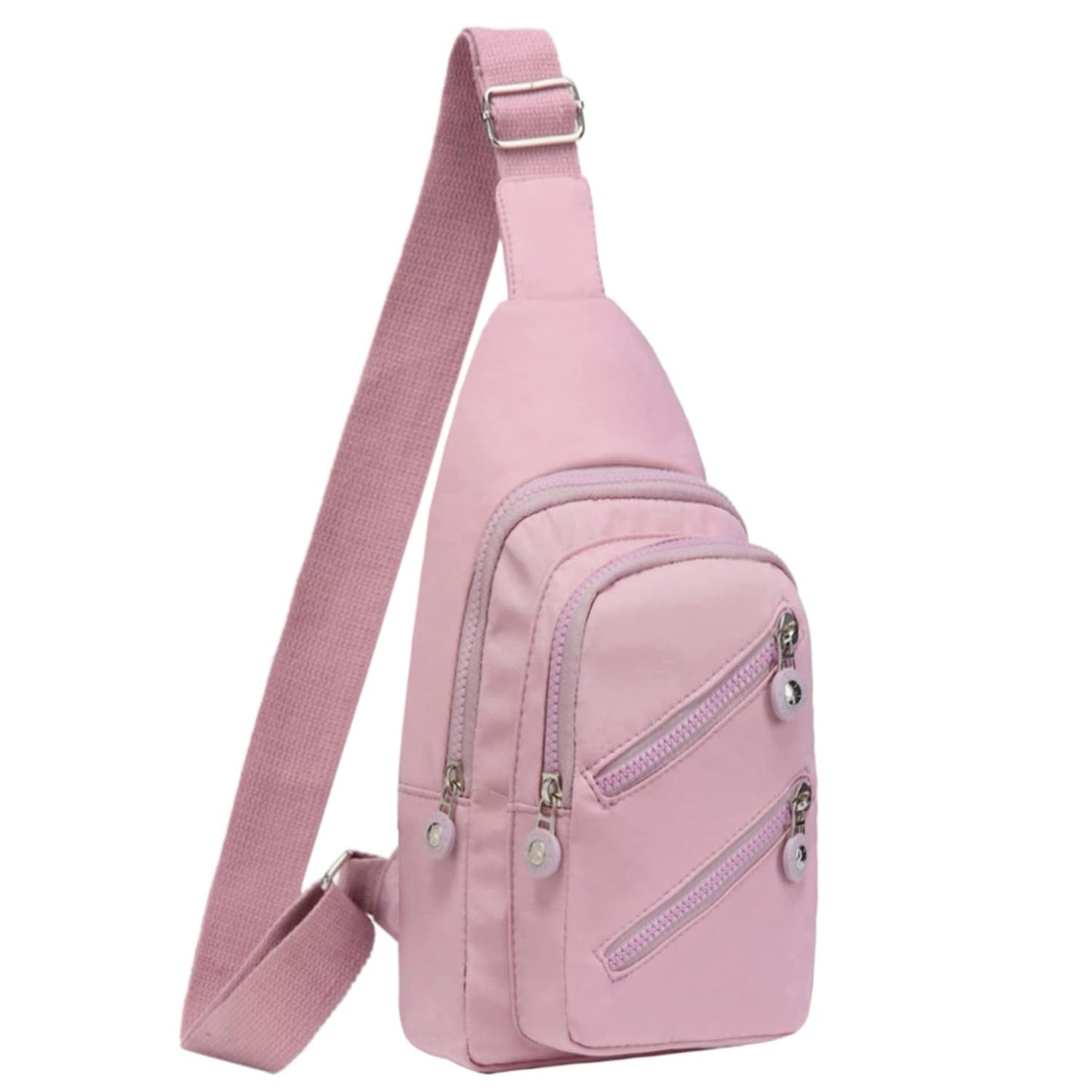 Cross Body Bag Sling Backpack Fanny Pack Small Crossbody Bags for Women Trendy - Black