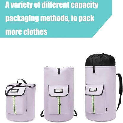 laundry bag backpack, extra-large heavy duty laundry bags, laundry backpack