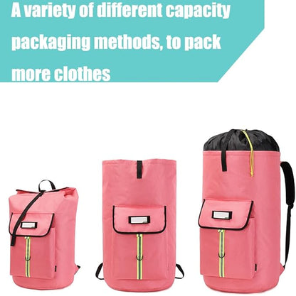 laundry bag backpack, extra-large heavy duty laundry bags, laundry backpack