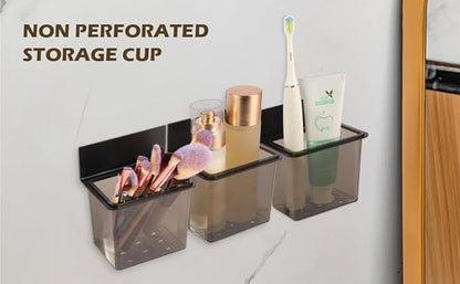 SOUNXUN® Toothbrush Holder Bathroom Toothbrush Holder Set Countertop Bathroom