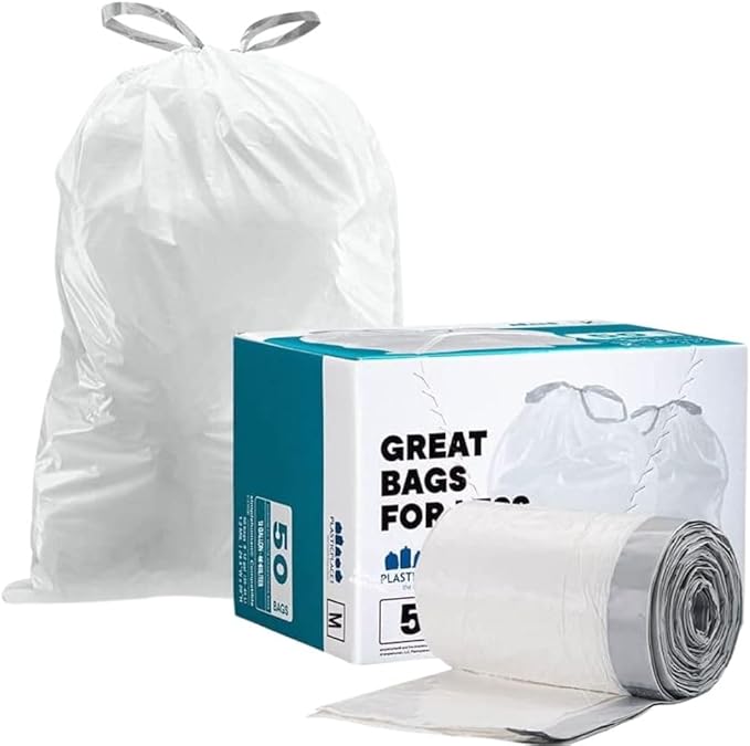 Plasticplace Custom Fit Trash Bags, Compatible